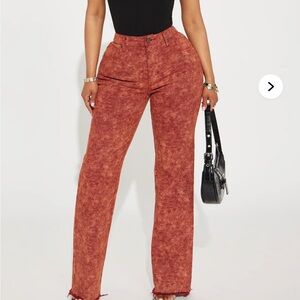 Fashion Nova Stylish Patterned Pants